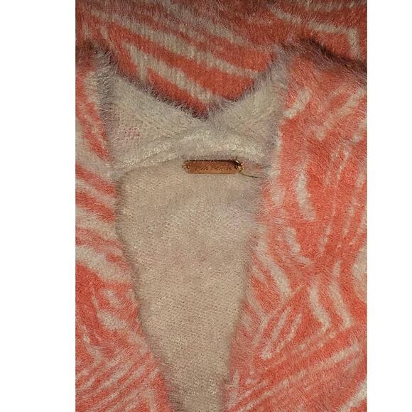 New Free People She's All That Cardi $128 SMALL Pink Fitted Classic Cardigan - Picture 4 of 9
